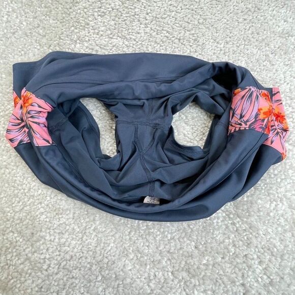 Tommy Bahama Golf Tennis Pickleball Skort Blue Pink Floral Panel - Picture 5 of 9